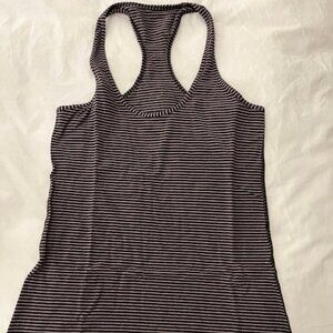 Lululemon Cool Racerback Pink and Blue tank size 8